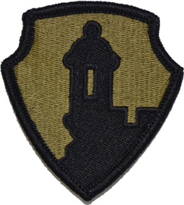 1st Mission Support Command OCP Unit Patch - Click Image to Close