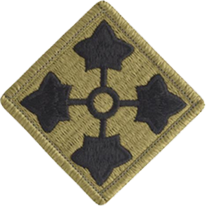 4th Infantry Division OCP Unit Patch - Click Image to Close