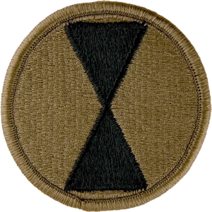 7th Infantry Division OCP Unit Patch