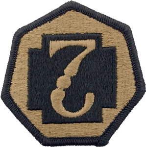 7th Medical Command OCP Unit Patch - Click Image to Close