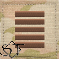 Air Force Academy OCP Cadet Lieutenant Colonel Rank Insignia Pre-Folded 2x2 Sew-on USAF Spice Brown Air Force Academy OCP Cadet Lieutenant Colonel Rank Insignia Pre-Folded 2x2 Sew-on USAF Spice Brown