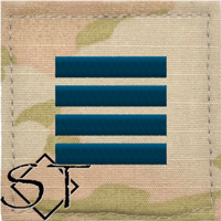 Air Force Academy OCP Cadet Major Rank Insignia Pre-Folded 2x2 Sew-on USSF Space Blue Air Force Academy OCP Cadet Major Rank Insignia Pre-Folded 2x2 Sew-on USSF Space Blue
