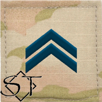 Air Force Academy OCP Cadet Technical Sergeant Rank Insignia Pre-Folded 2x2 Sew-on USSF Space Blue Air Force Academy OCP Cadet Technical Sergeant Rank Insignia Pre-Folded 2x2 Sew-on USSF Space Blue
