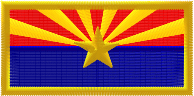 Arizona Flag Morale Patch - Click Image to Close