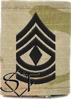 Army Rank Insignia-E8 1SG First Sergeant Gore-tex Army Rank Insignia-E8 1SG First Sergeant Gore-tex