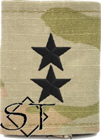 Army Rank Insignia-O8 MG Major General Gore-tex Army Rank Insignia-O8 MG Major General Gore-tex
