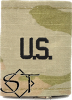 Army Rank Insignia-U.S. Letters Gore-tex Army Rank Insignia-U.S. Letters Gore-tex