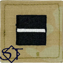 Air Force ROTC OCP Cadet Second Lieutenant Rank Insignia Pre-Folded 2x2 without Velcro - Click Image to Close