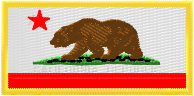 California Flag Morale Patch - Click Image to Close