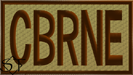 Brassard/Duty Identifier-Patch CBRNE OCP-Spice Brown - Click Image to Close