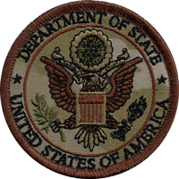 Department of State MultiCam patch 3" - Click Image to Close