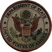 Department of State MultiCam patch 4" - Click Image to Close
