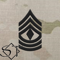 Army Rank Insignia-E8 1SG First Sergeant Sew-On Pair Army Rank Insignia-E8 1SG First Sergeant Sew-On Pair