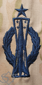 Air Force Missile Badges-Missile Operations Senior-Space Blue