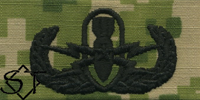 EOD Explosive Ordnance Disposal Badge Senior-NWU Type III AOR2 - Click Image to Close