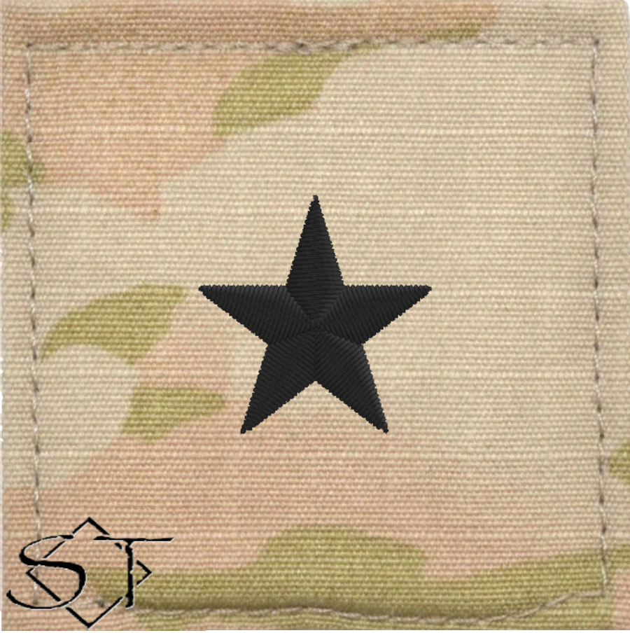 Army Rank Insignia-O7 BG Brigadier General Velcro - Click Image to Close