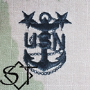 Navy Rank Insignia OCP MCPO-E9 - Click Image to Close