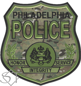 Philadelphia Police Shoulder Patch-MultiCam - Click Image to Close