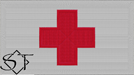 Brassard-Patch Medical Services Geneva Convention Brassard Red Cross Medic White background Brassard-Patch Medical Services Geneva Convention Brassard Red Cross Medic White background