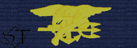 ODU Navy Special Warfare Embroidered Badge - Click Image to Close