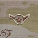 Air Force OCP E2 Amn Rank Insignia Sew-On (Pair) - Click Image to Close