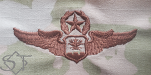 USAF Navigator/CSO/Observer Wings Spice Brown-Master - Click Image to Close