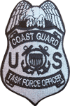 US Coast Guard CGIS Task Force Officer TFO Badge Patch - Click Image to Close