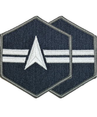 Space Force E3 Specialist 3 Rank Insignia Full Color-Large
