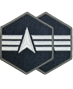 Space Force E4 Specialist 4 Rank Insignia Full Color-Large - Click Image to Close