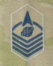 Space Force OCP E7 Master Sergeant Rank Insignia Gore-Tex-New - Click Image to Close
