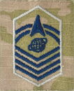 Space Force OCP E8 Senior Master Sergeant Rank Insignia Gore-Tex-New - Click Image to Close