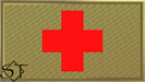 Brassard-Patch Red Cross Medic OCP - Click Image to Close