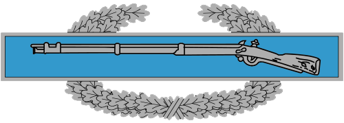 Infantryman badges-USSF Space Blue