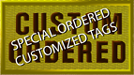 Custom Brassard / Duty Identifier Tab - 2 Lines - Click Image to Close