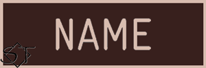 AGSU Name Plate