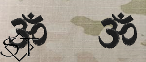 Chaplain Insignia, Hindu Army-OCP Sew-on