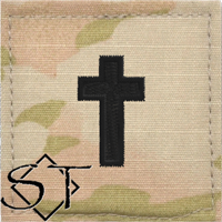 Chaplain Insignia, Christian Army-OCP Velcro