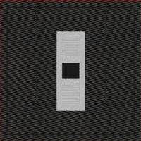 (image for) Army Rank Insignia-WO1 Warrant Officer Black Velcro