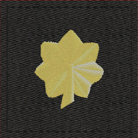 Navy Rank Insignia Black Velcro rank LCDR O-4