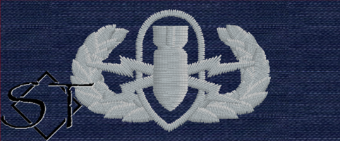 (image for) EOD Explosive Ordnance Disposal Badge Basic-USCG ODU