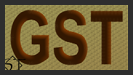 (image for) Duty Identifier Tab USAF GST Ground Surgical Team OCP-Black Border