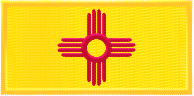 New Mexico Flag Morale Patch