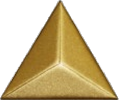NOAA Chief of Party Insignia metal pin-Small