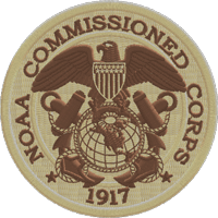 NOAA Desert Logo Patch 3"