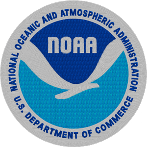 NOAA Logo Flight Suit Patch 3"