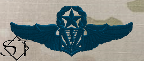 Air Force RPA Pilot Wings-Space Blue Command