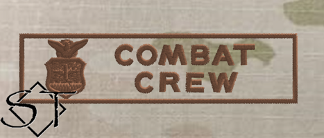 Combat Crew Badge OCP Spice Brown-USAF