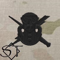 USAF Combat Diver-OCP Black