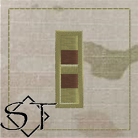 (image for) Air Force OCP W2 Chief Warrant Officer 2 Rank Insignia Pre-Folded 2x2 without Velcro
