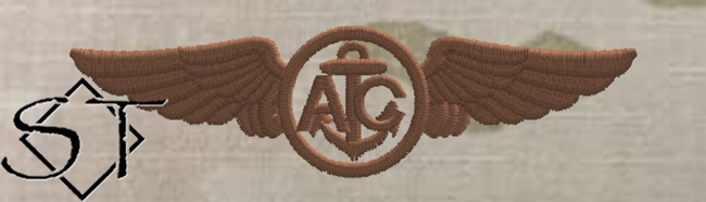 USCG Aircrew Embroidered Badge-OCP Spice Brown